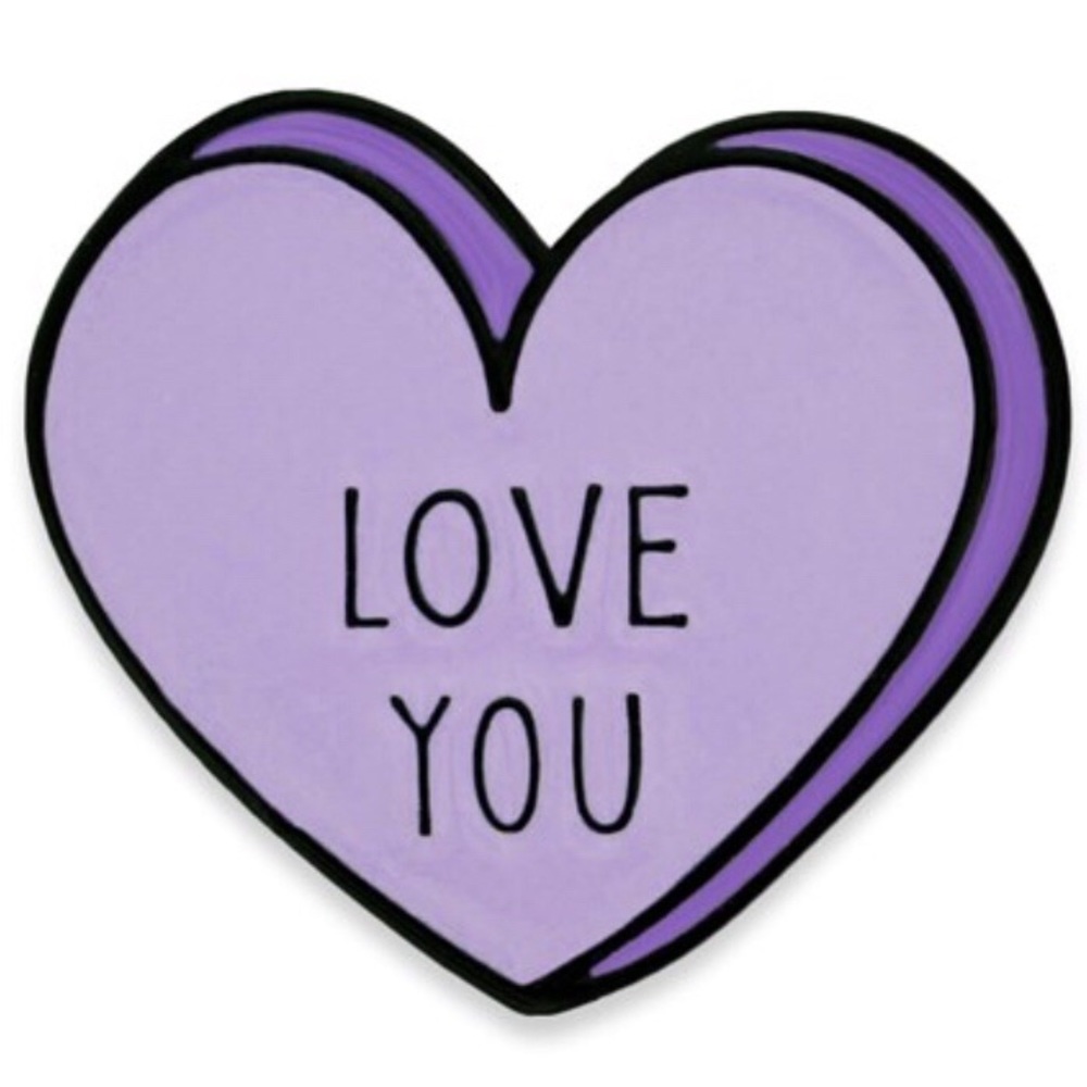 Candy Heart Pin